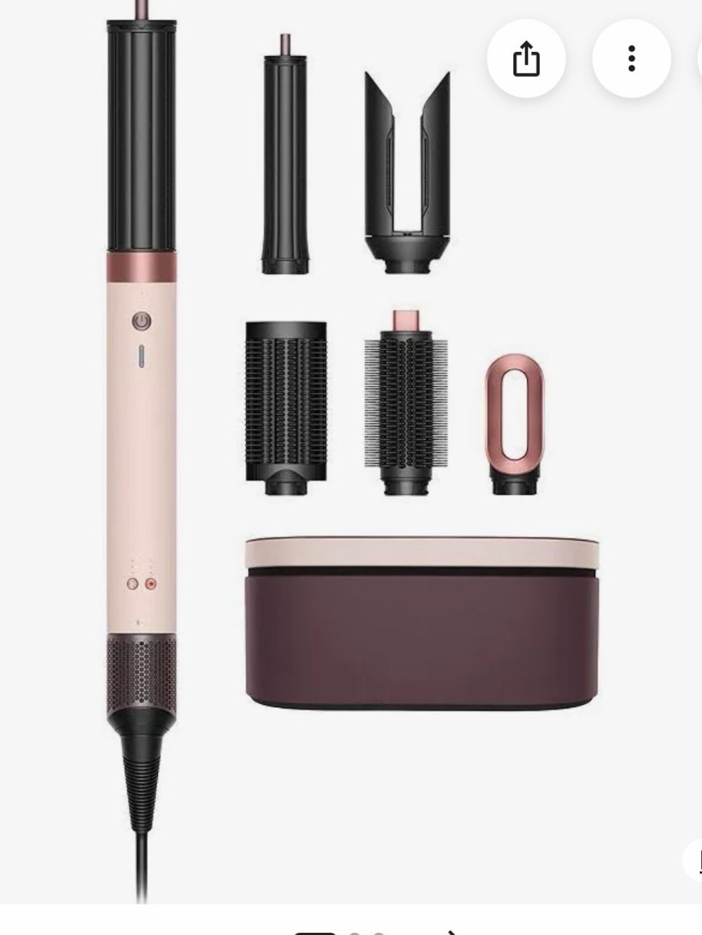NWOT.Dyson Airwrap-Style Multi-Styler in Pink/Black (colors may vary)